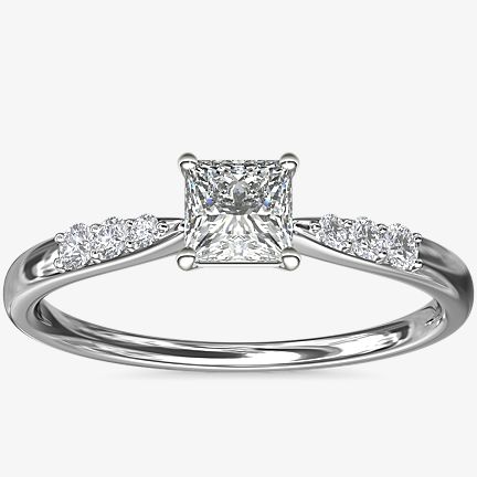 Small Sized Engagement Rings